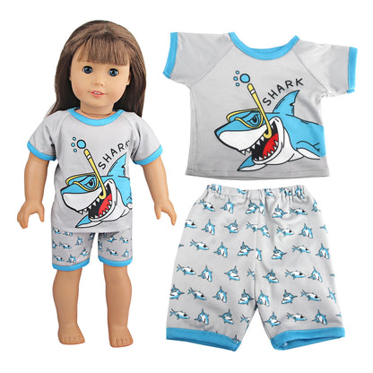 Doll Clothes Pajamas - DOFIBA