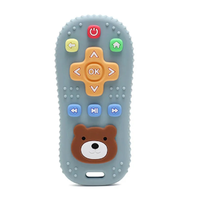 Baby Silicone Teether Toys Remote Control Shape - DOFIBA