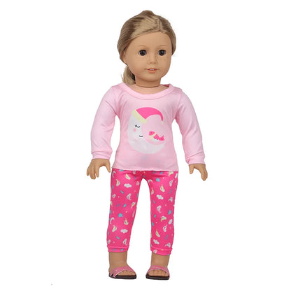 Doll Clothes Pajamas - DOFIBA