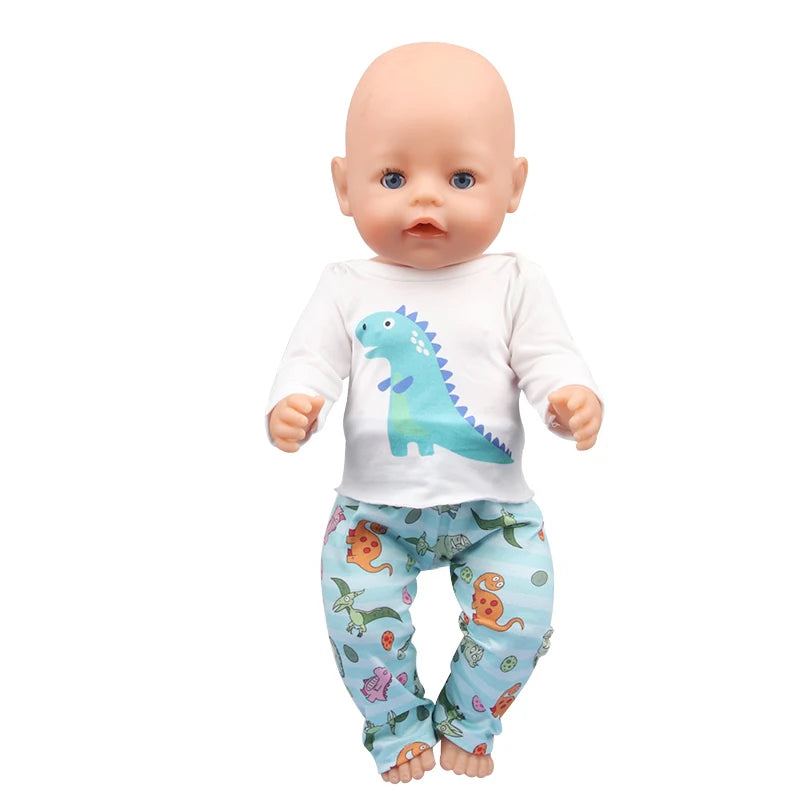 Doll Clothes Pajamas - DOFIBA