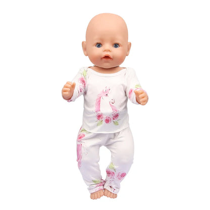 Doll Clothes Pajamas - DOFIBA