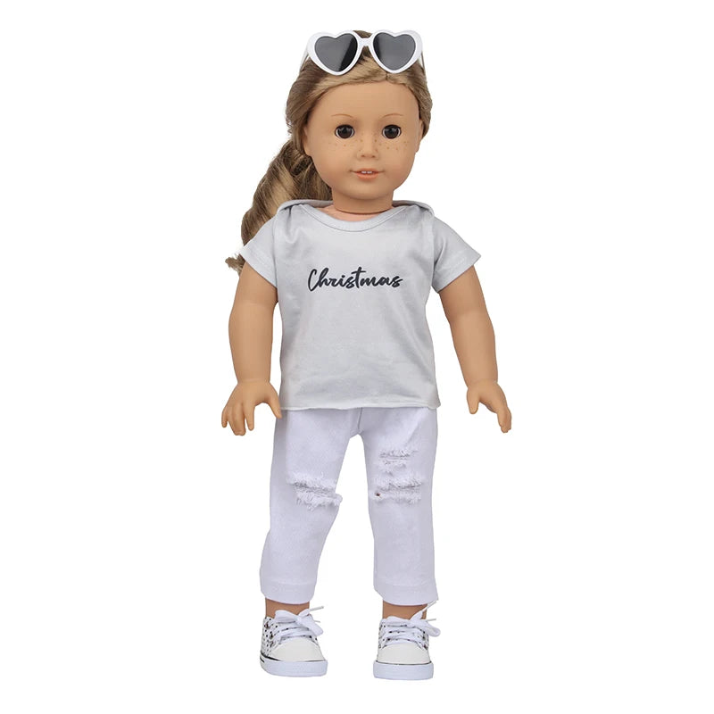 Doll Clothes Pajamas - DOFIBA