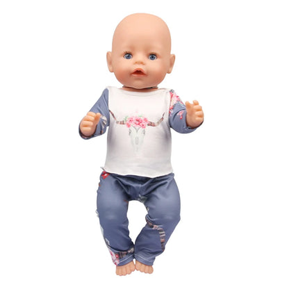 Doll Clothes Pajamas - DOFIBA