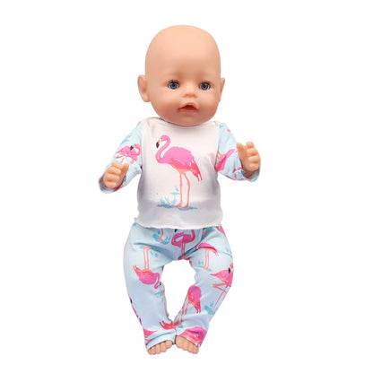 Doll Clothes Pajamas - DOFIBA