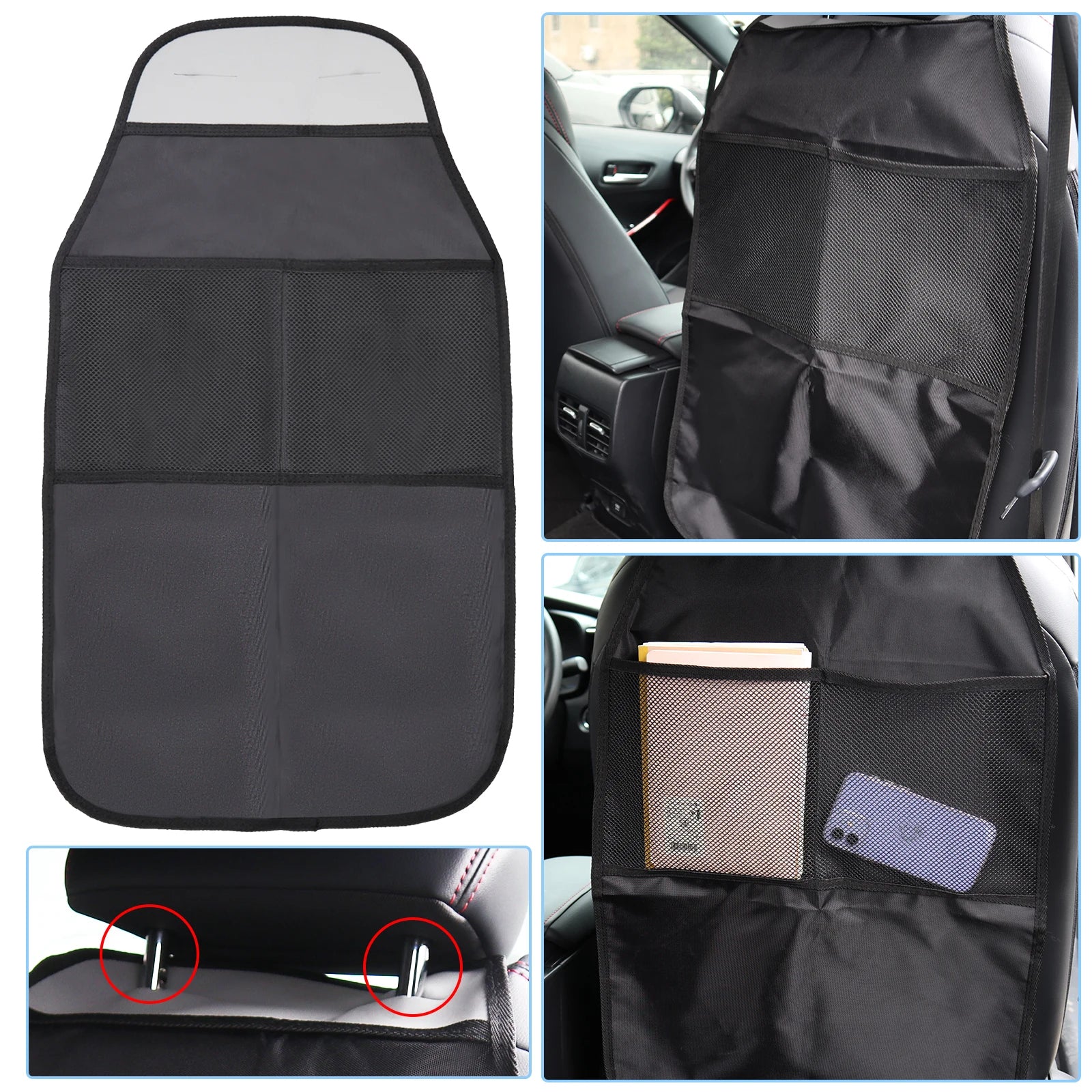 1/2Pc Car Seat Protector Mat - DOFIBA