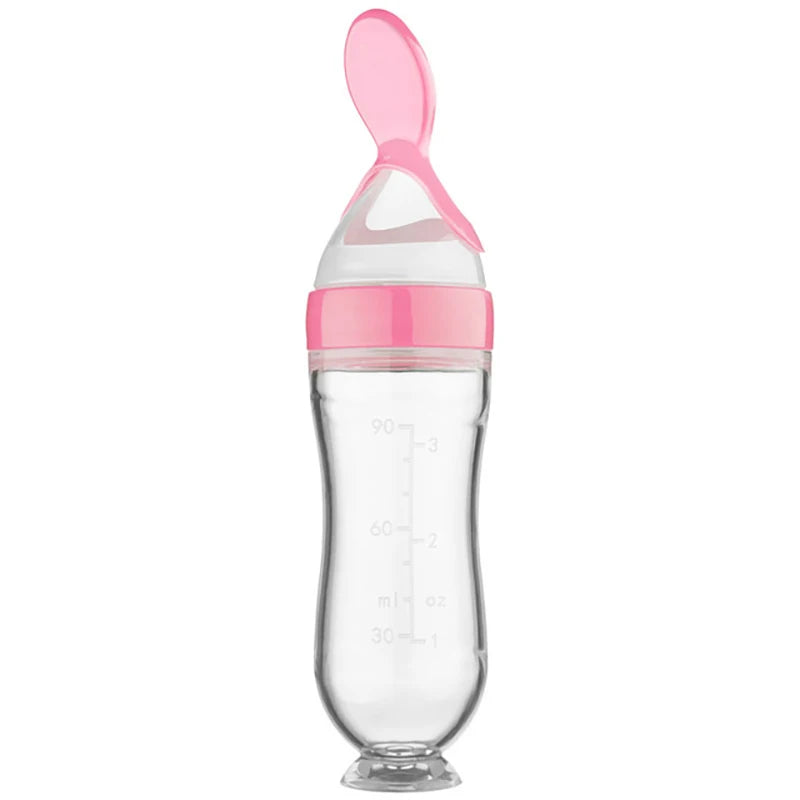 Squeezing Baby Feeding Bottle - DOFIBA