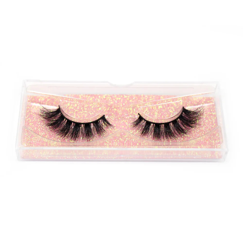 Thick Natural Long False Eyelashes Mink - DOFIBA