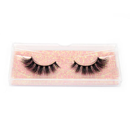 Thick Natural Long False Eyelashes Mink - DOFIBA