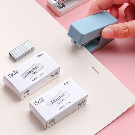 Mini Stapler Set Portable Color - DOFIBA