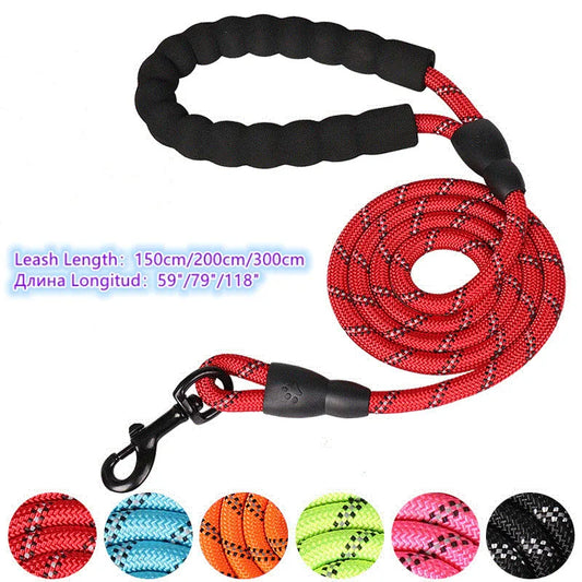 High-Strength Reflective Dog Leash - DOFIBA