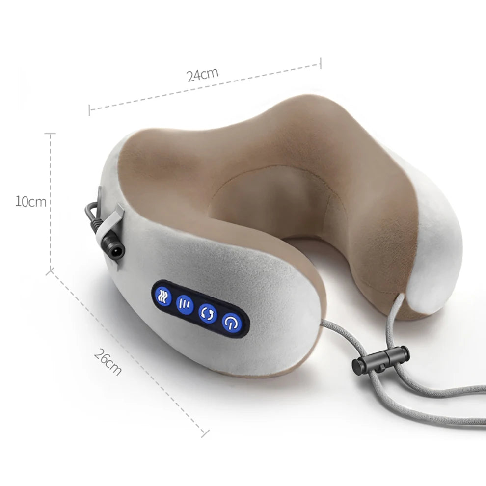 Electric Neck Massage Pillow Rechargeable - DOFIBA