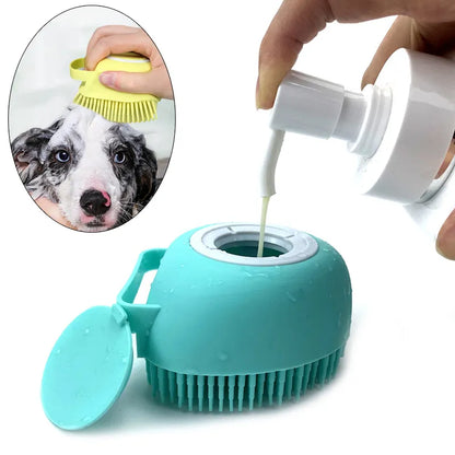 Dog/Cat Massaging Bath Soft Brush - DOFIBA