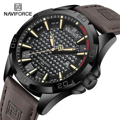 Men Casual Sport Military Quartz Calendar Wrist Watch - DOFIBA