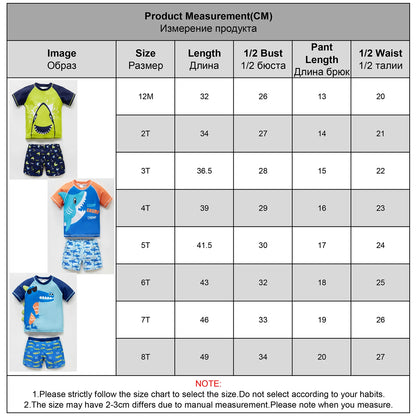 Kids Boy Swimsuit Cool Print - DOFIBA