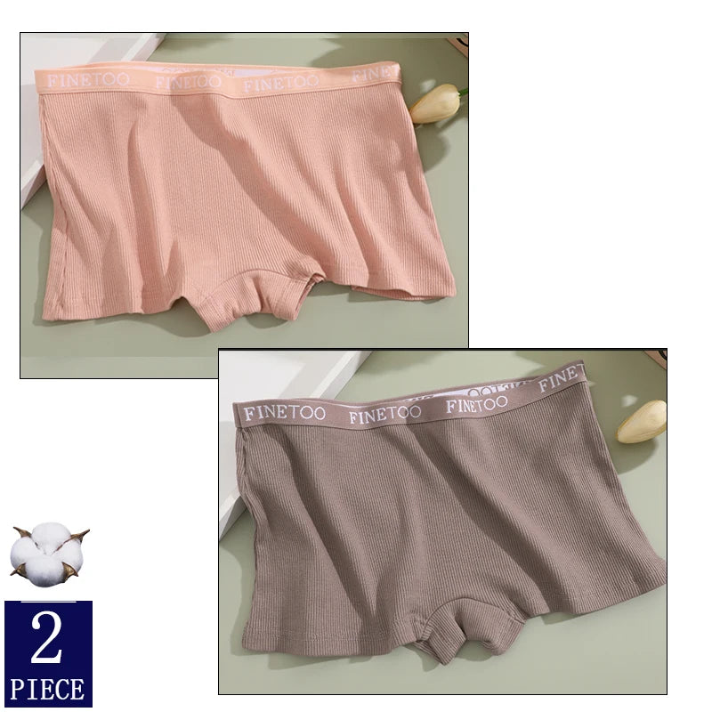 Women Cotton Panties Female Boxer - DOFIBA