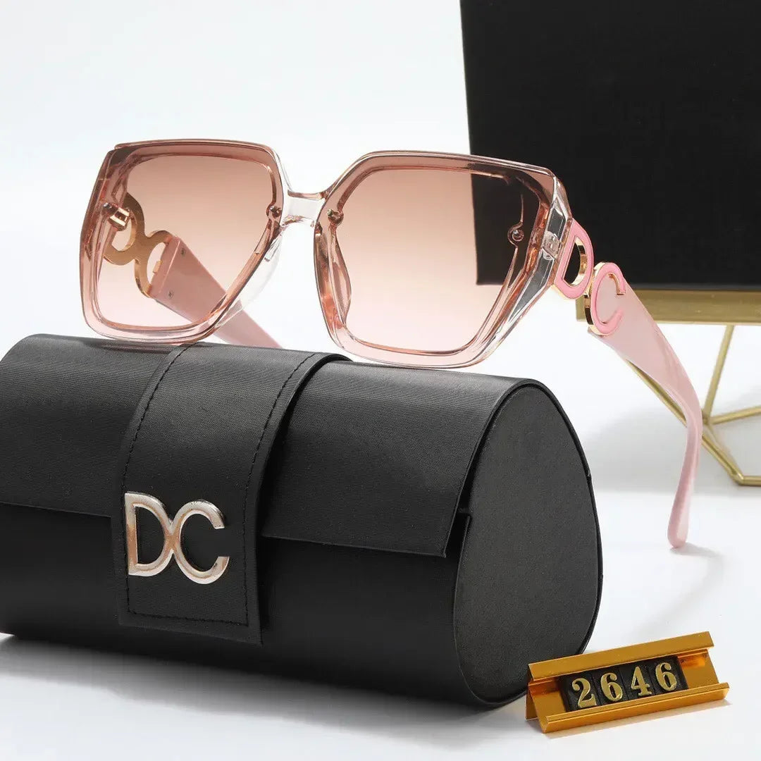 Sunglasses Luxury Brand Designer Women Retro Square - DOFIBA