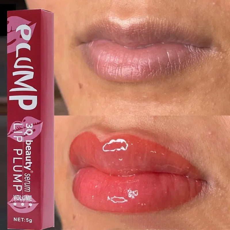 Lip Plump Serum Increase Lip Elasticity - DOFIBA