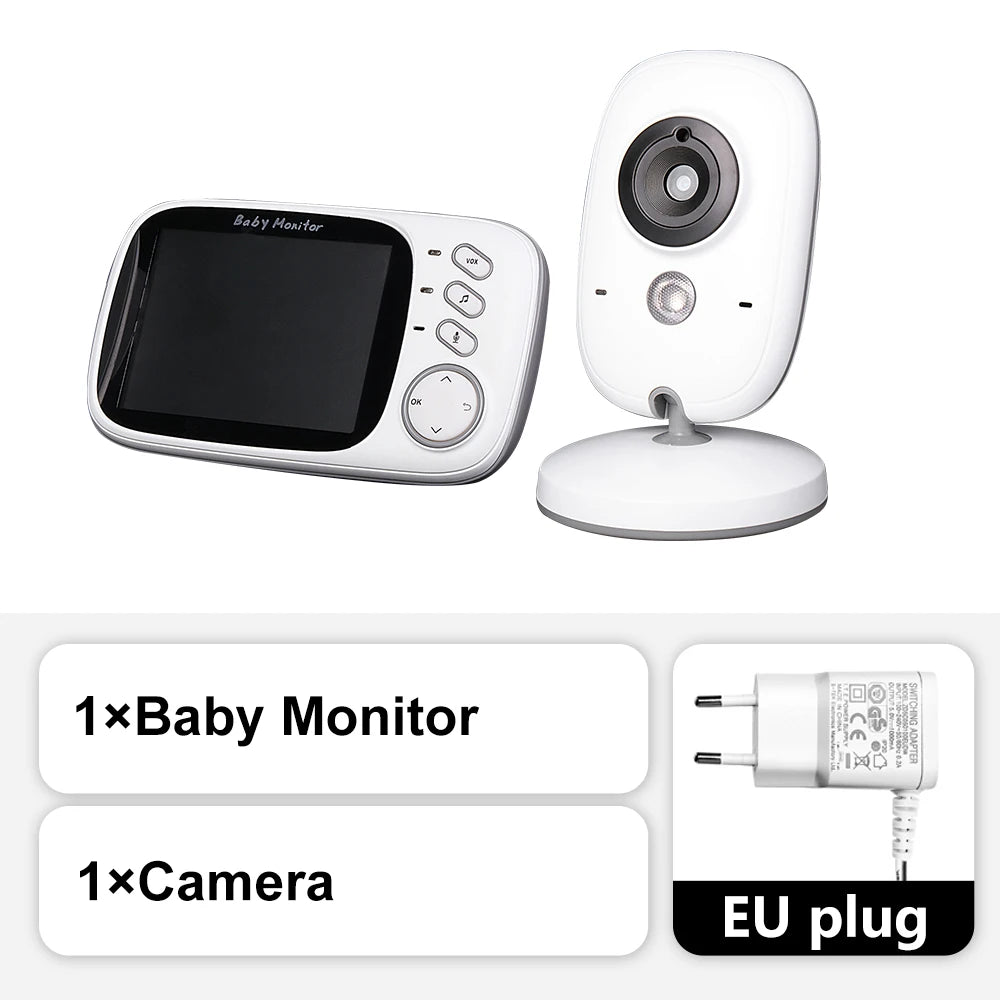 3.5'' Video Baby Monitor 2.4G Camera - DOFIBA