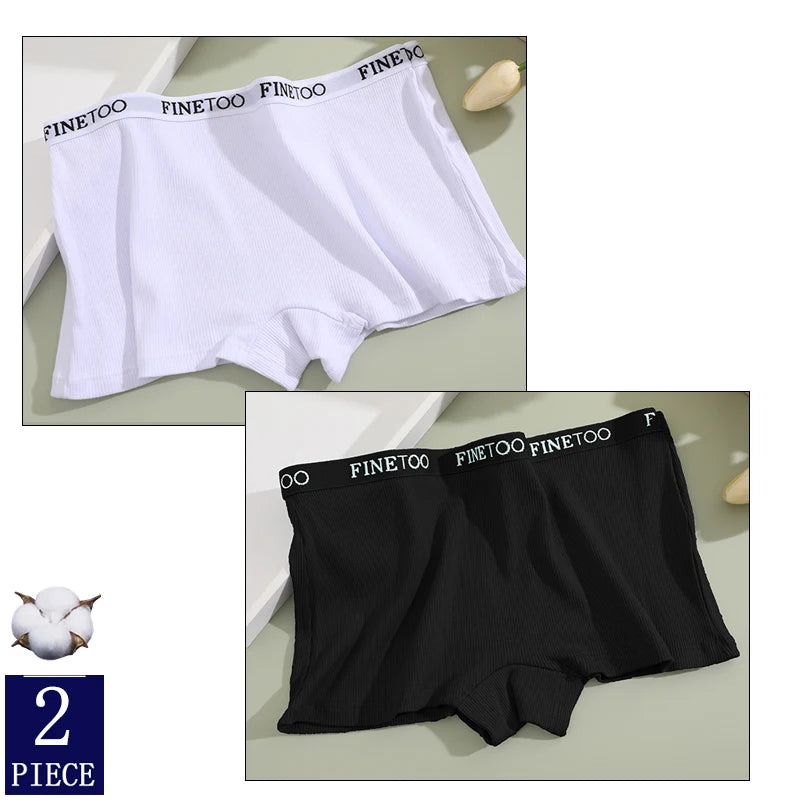 Women Cotton Panties Female Boxer - DOFIBA