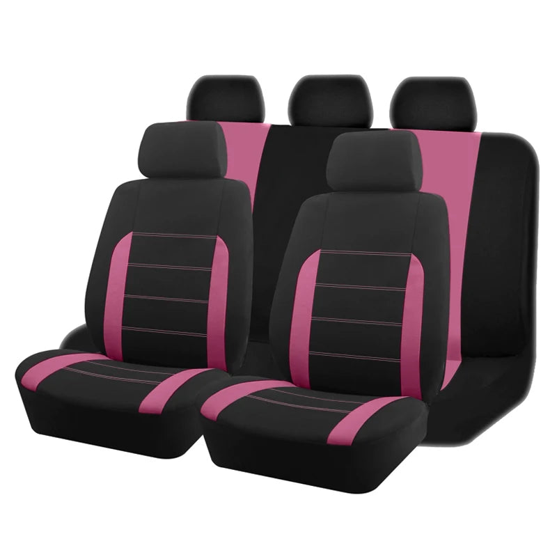 Fabric Car Seat Covers Universal Fit For Most Cars - DOFIBA