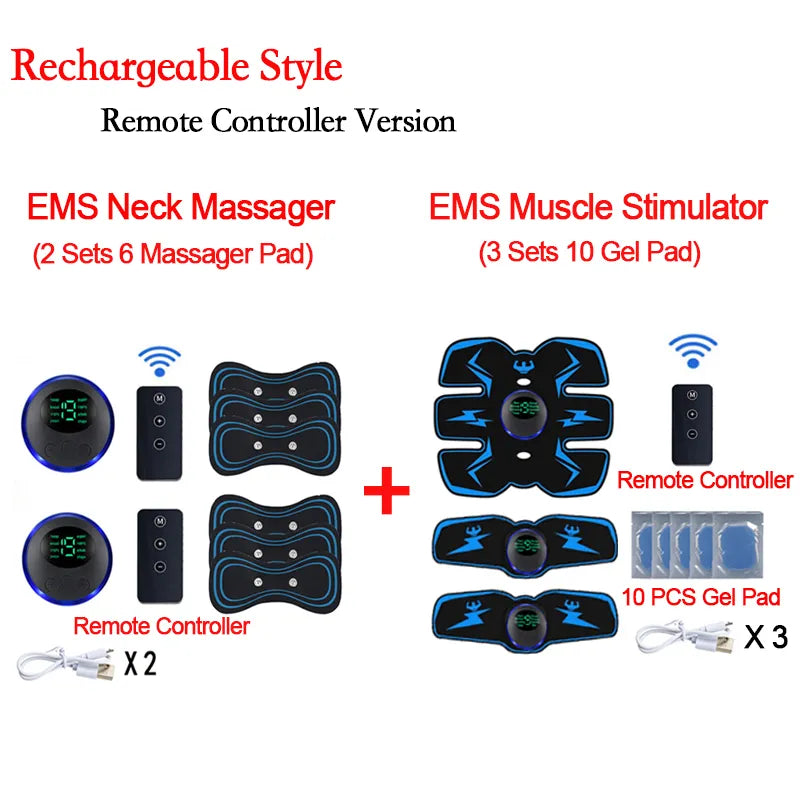 Smart Electric Neck Massager Portable Rechargeable - DOFIBA