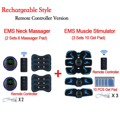 Smart Electric Neck Massager Portable Rechargeable - DOFIBA