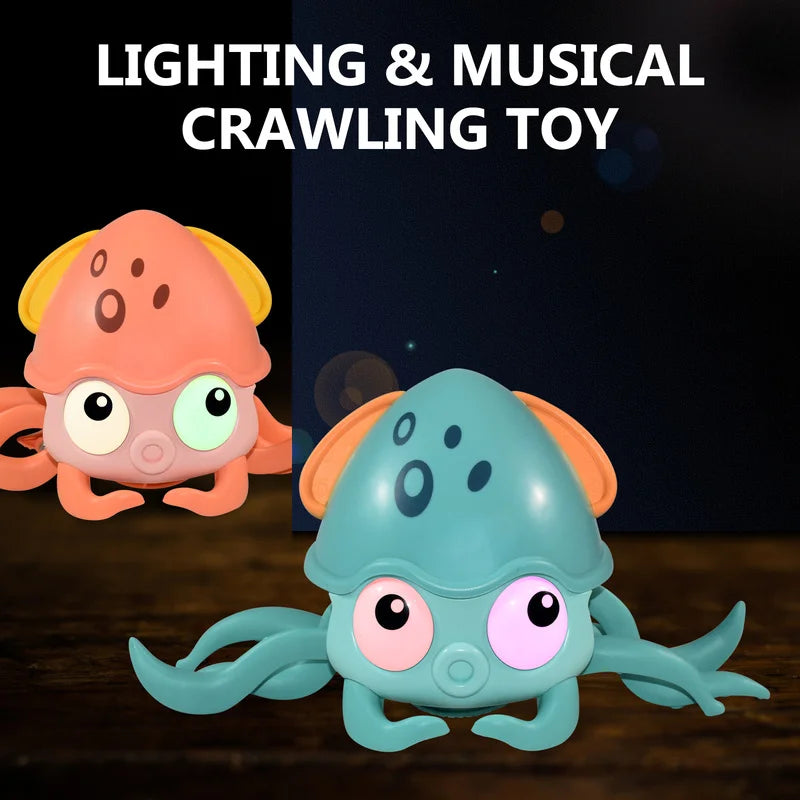 Kids Induction Escape Crab Octopus Crawling Toy - DOFIBA