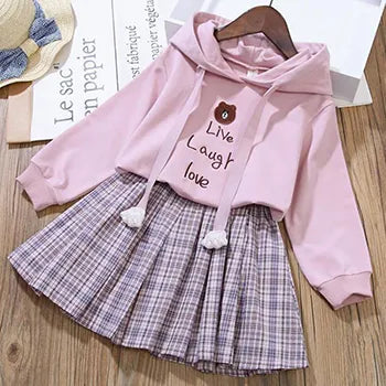 Cut Cartoon Girls Clothing Sets - DOFIBA