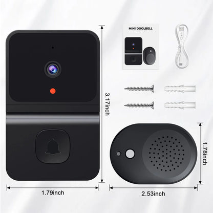 Wireless Doorbell WiFi HD Camera Night Vision - DOFIBA