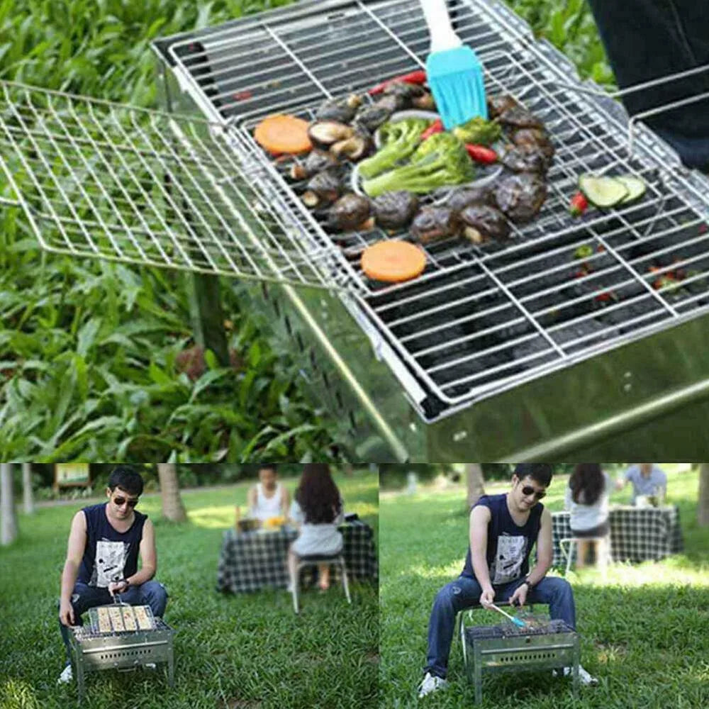 Portable Grill Basket BBQ Grill - DOFIBA