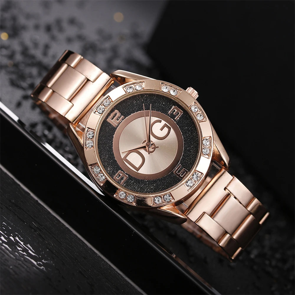 Diamonds Crystal Luxury New Brand Women Watch - DOFIBA