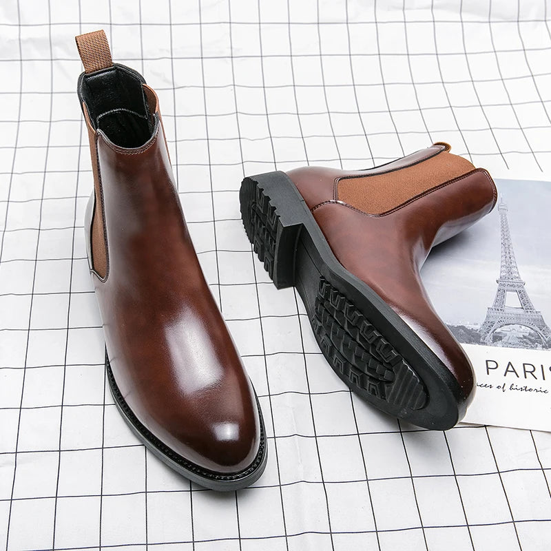 British Style Chelsea Boots Men - DOFIBA