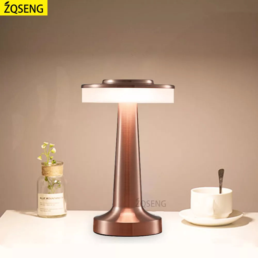 Retro Bar Table Lamp Led Rechargeable - DOFIBA