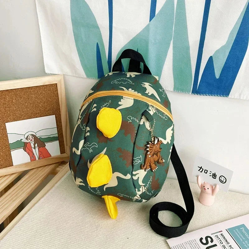 Cute Dinosaur Backpack With Safety Harness - DOFIBA