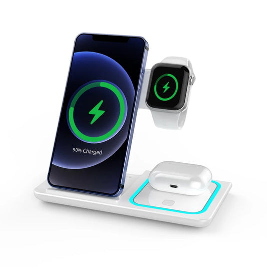 30W 3 in 1 Wireless Charger Stand For iPhone - DOFIBA