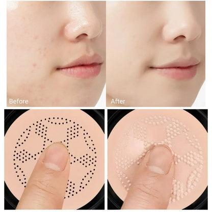 BB Cream  with Powder Puff Moisturizing Brightening Foundation - DOFIBA