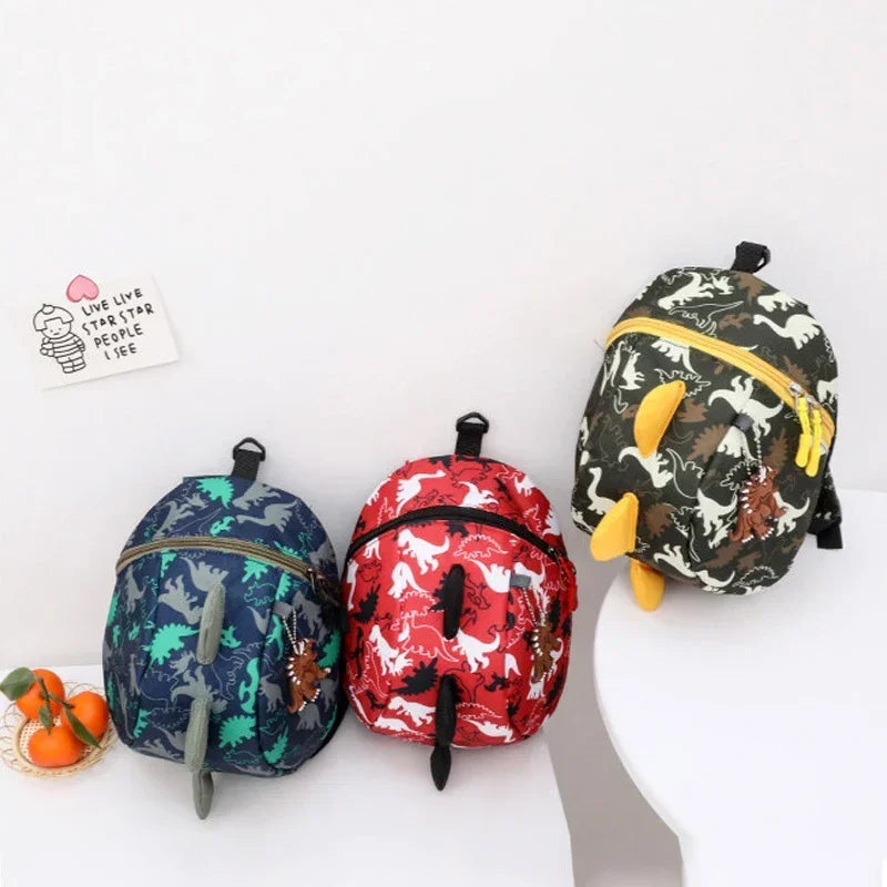 Cute Dinosaur Backpack With Safety Harness - DOFIBA