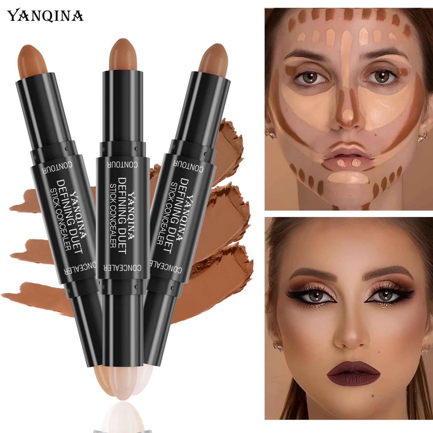 Face Foundation Concealer Pen Long Lasting - DOFIBA