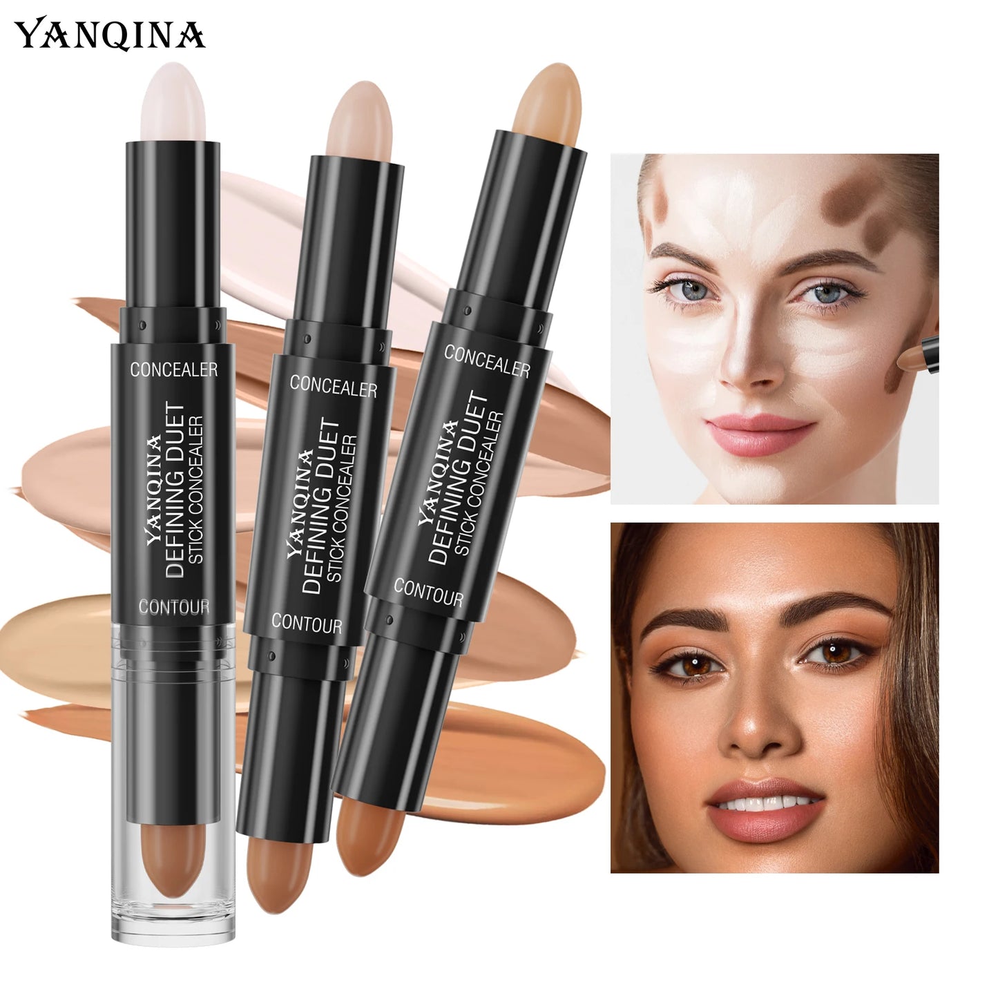 Face Foundation Concealer Pen Long Lasting - DOFIBA