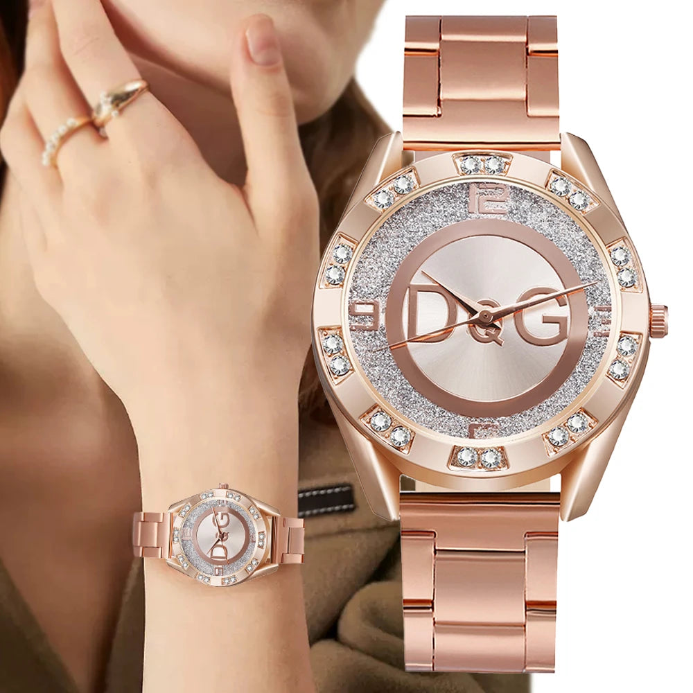 Diamonds Crystal Luxury New Brand Women Watch - DOFIBA