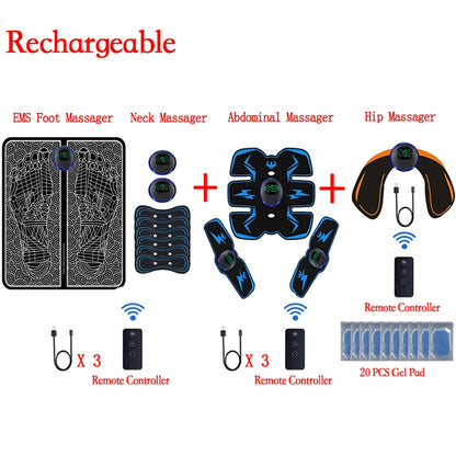 Smart Electric Neck Massager Portable Rechargeable - DOFIBA