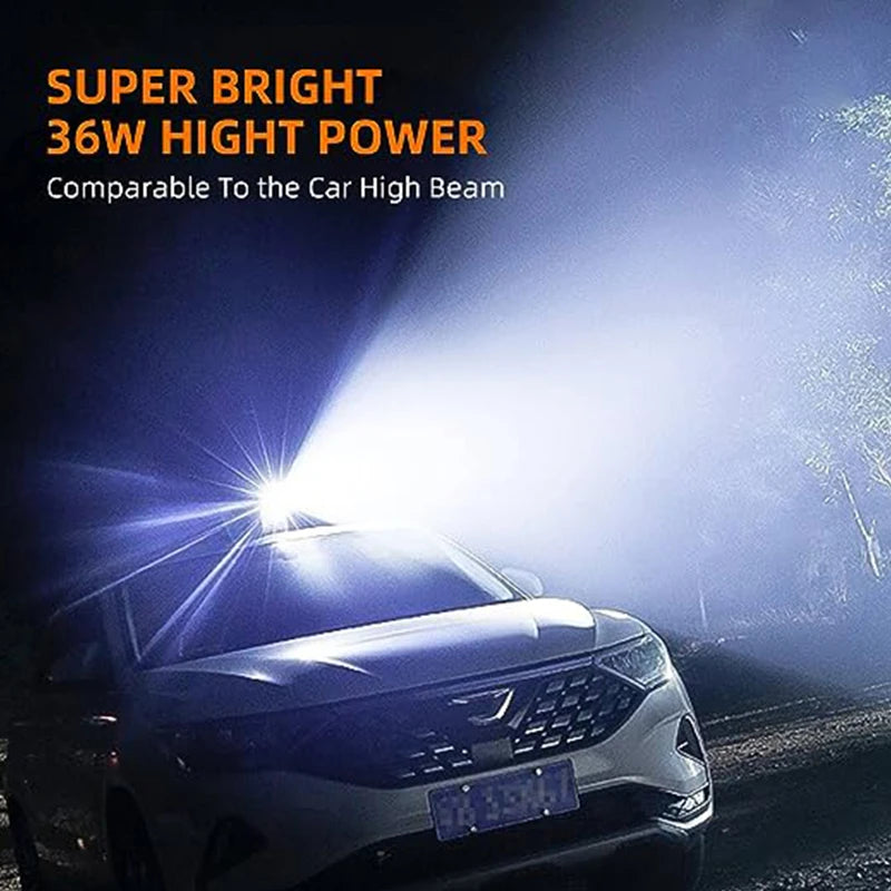 36W High Power LED Waterproof Flashlight - DOFIBA