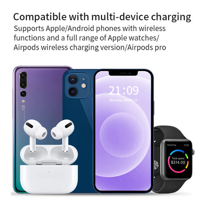 30W 3 in 1 Wireless Charger Stand For iPhone - DOFIBA