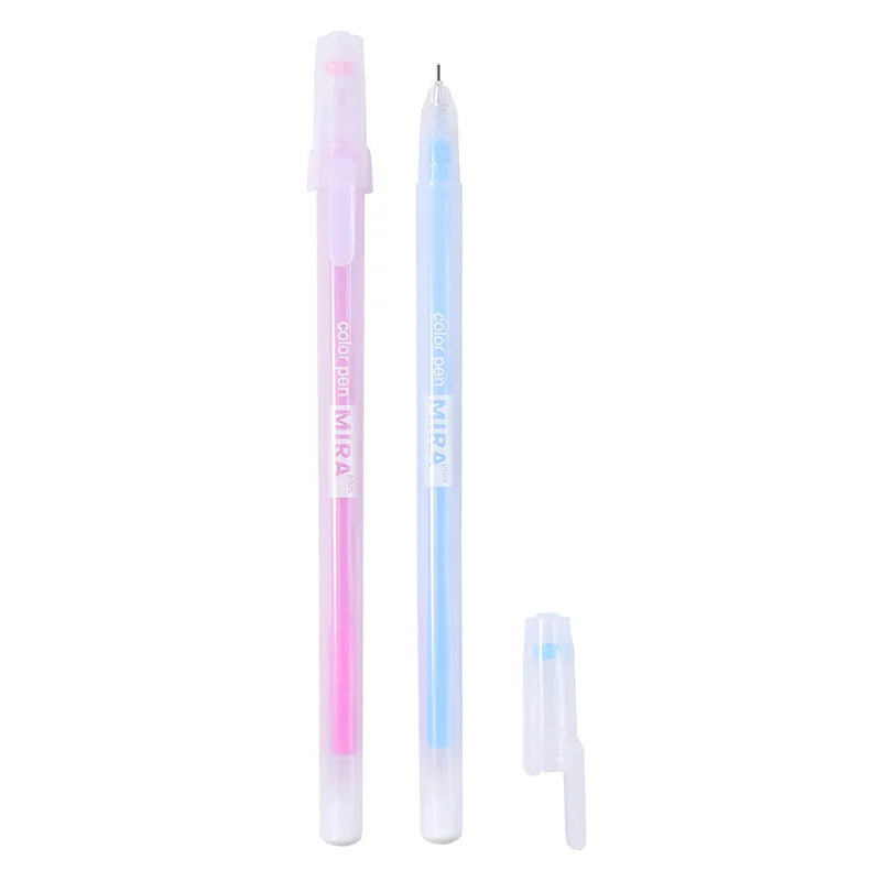 Set Of 12 Color Gel Ballpoint Pens - DOFIBA