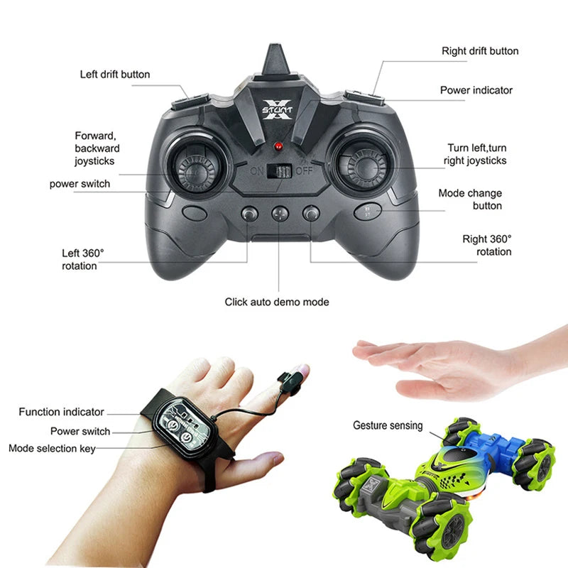 4WD RC Car Toy 2.4G Radio Remote Control Cars - DOFIBA