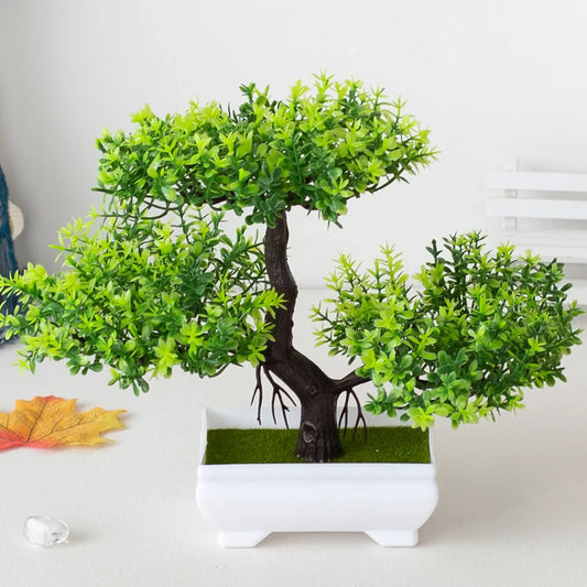 Artificial Bonsai Plastic Tree - DOFIBA