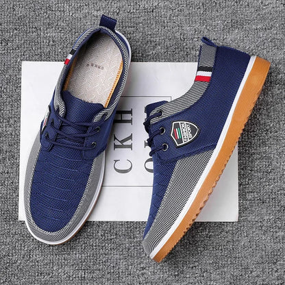 Men's Luxury Feel Canvas Shoes Lightweight - DOFIBA