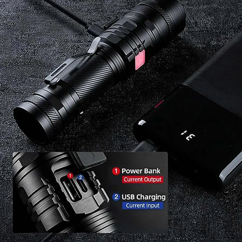 36W High Power LED Waterproof Flashlight - DOFIBA