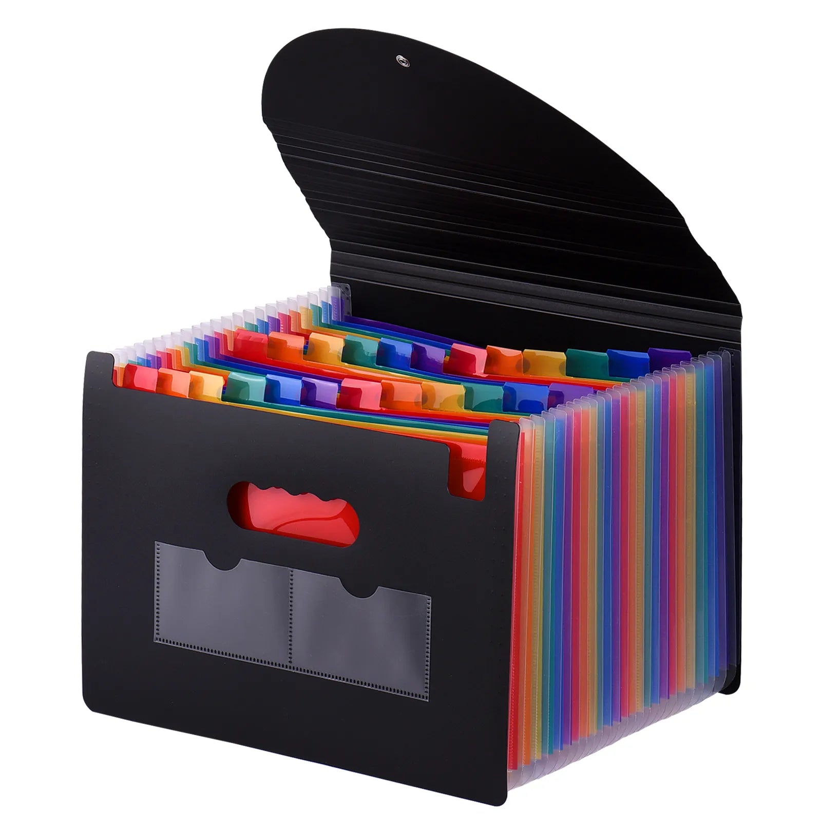 24 Pockets Expanding File Folder with Cover - DOFIBA