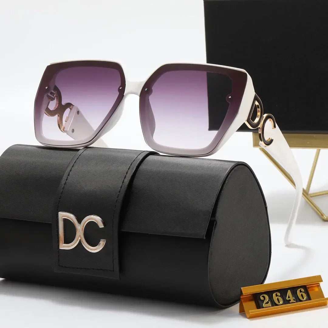 Sunglasses Luxury Brand Designer Women Retro Square - DOFIBA